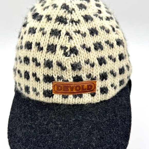 Devold Unisex Scandanavian Norway Newsboy Cap Wool Blend Hat - Picture 5 of 6